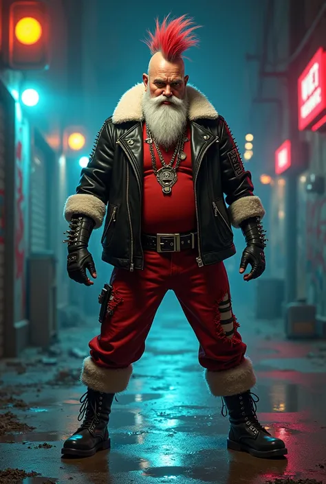 santa loves punk