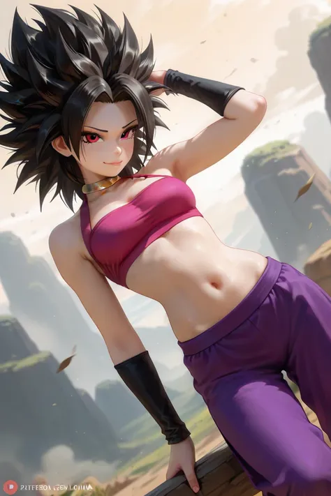 Caulifla sexy hot, en tanga, culona