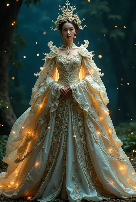 National costume firefly inspired make it grandest and heavy and greater design Not a gown 