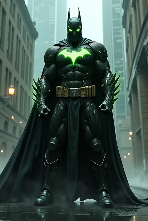 Imagine a fusion of batman  and ermac

