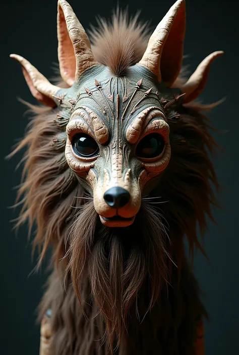 Can a traditional Kuker mask for expelling evil forces with animal hair and skins on it which aims to chase evil forces from the Bulgarian territory 