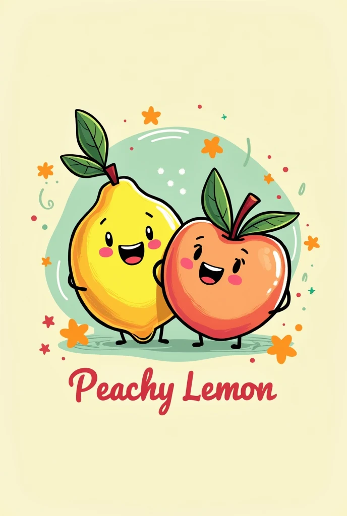 Design a logo for a diy arts and crafts store called peachy lemon