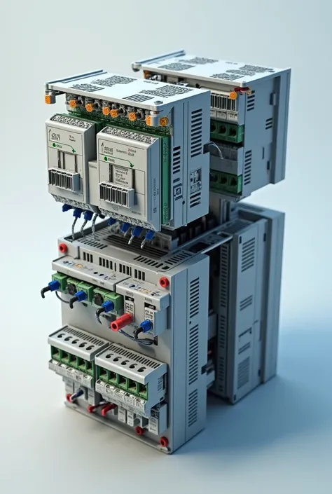 Draw a 3D image of a SOLIDWORKS electrical design