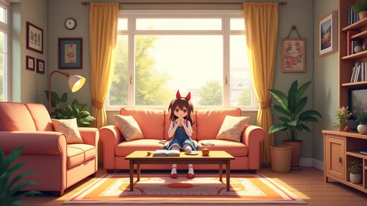 anime ,  living room