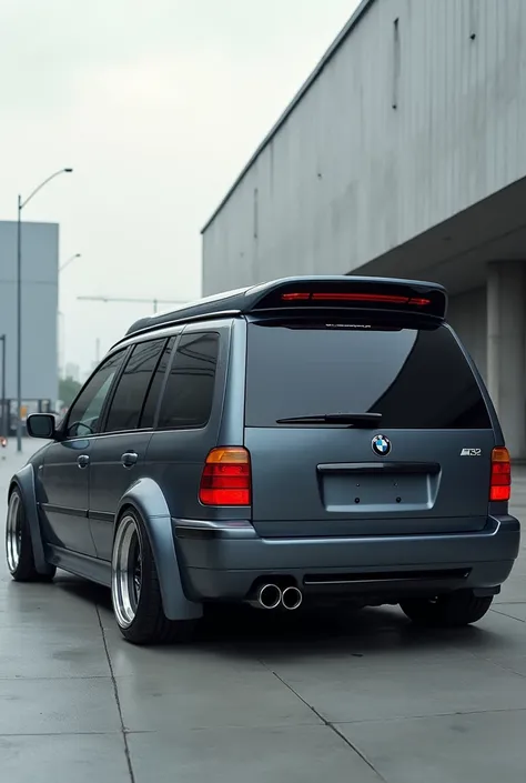 bmw e36 minivan  back side