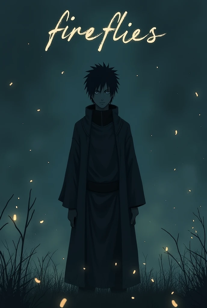 Obito behind him is written "fireflies"