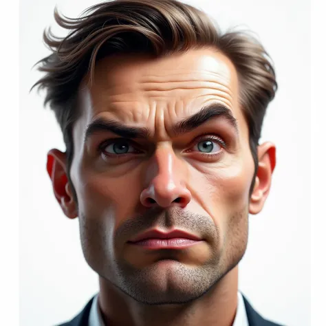 ( best quality,4K,8k, highres icon, masterpiece :1.2),  Ultra-detailed, (realistic,photorealistic,photo-realistic:1.37),Caricature portrait of a man,  highly detailed face ,  detailed eyes, detailed lips,  Extremely detailed eyes and face,  long lashes,  s...