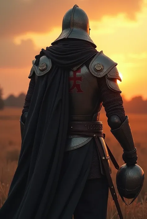  Make a Templar with his back holding his helmet that is not on his head and he is coming out of a head as if it were dawn and he must have his back to the screen,  where as we were seeing her back and you can take off his helmet so that , Since he will be...