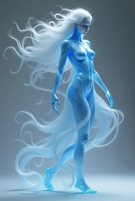 Appearance gender MALE-MALE
The bodies of aeronias are translucent and wavy . A sinuous form resembling the movement of the wind . Their appearance is constantly changing ; sometimes humanoid , Sometimes they can take on an amorphous structure .  Their eye...