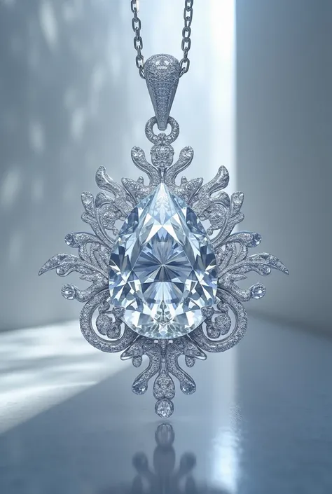 Good luck diamond amulet， Glittering and Delicate Shapes， Best Artwork ，A masterpiece．