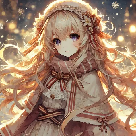 artistic high-quality Japanese anime, watercolor impasto, detailed abstract anime style. (Best Quality,4K,8k, high resolution,masterpiece:1.2),super detailed, beautiful detailed eyes,Girl with beautiful eyes, everyone, beautiful anime girl , cute anime g...