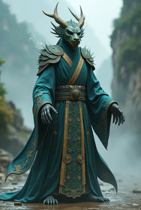 Dragon costume monk 