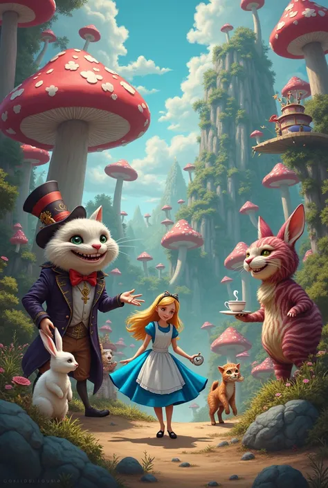 All Alice in Wonderland characters