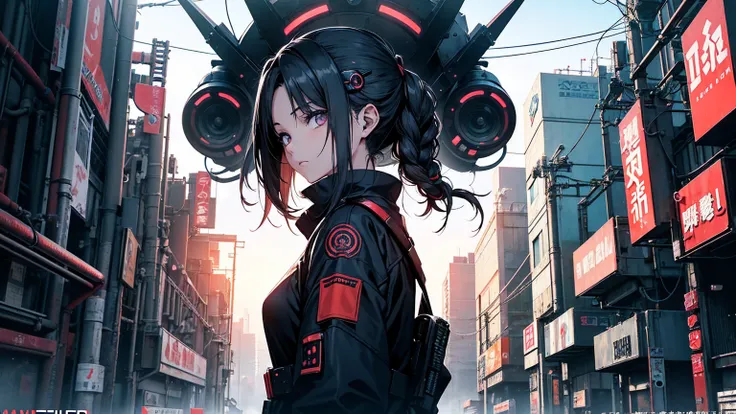 Can you create a logo for a brand that wants to promote watching japanese anime with subs. The brandname is Subbed In Japan. I want it in a more cyberpunk and futuristic style