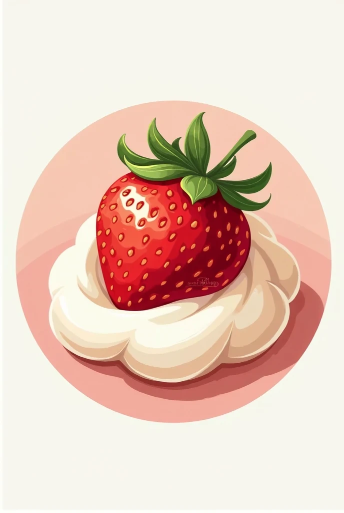 Put a text inside the circle that says: Tuki strawberries 