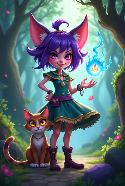 League of legends  lulu woman  cat