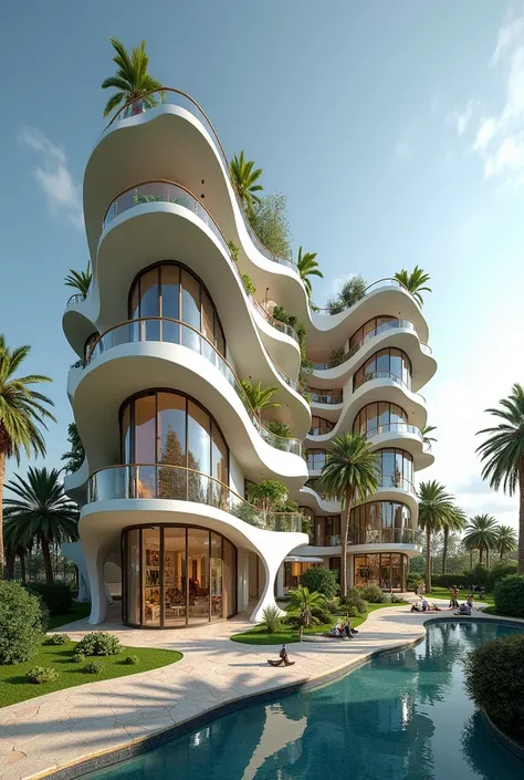 Pour créer une meilleure maquette de **"Mounzeo Paradisium"**, en intégrant des centres commerciaux, des hôtels, des villas et des appartements, je vais structurer le concept de manière cohérente en prenant en compte léquilibre entre luxe, design innovant ...