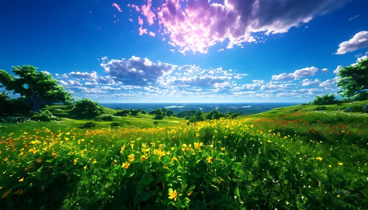 summer sky,photorealistic , Altamente realista, extreme details , Breathtakingly realistic , high contrast realism , high saturation realism , vibrant colors, dramatic lighting , captivating landscape , compelling narrative , atmospheric scene ,Fascinating...