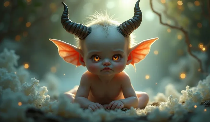 Create a baby ~ and exotic devil, magical and mystical