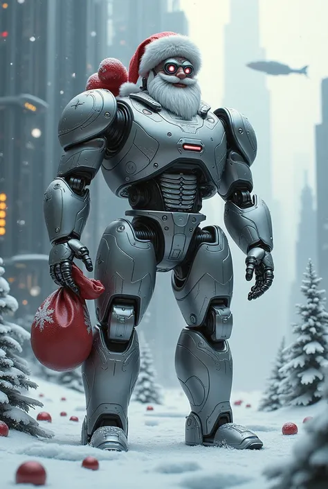 Christmas Santa robot 