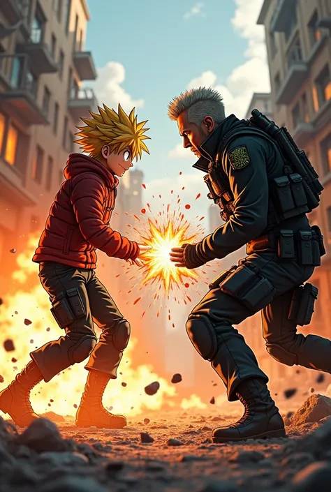 Bakugou (mha) x makarov (cod) 