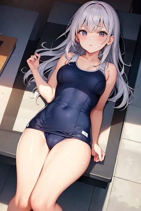 (1girl:1.0),school swimsuit