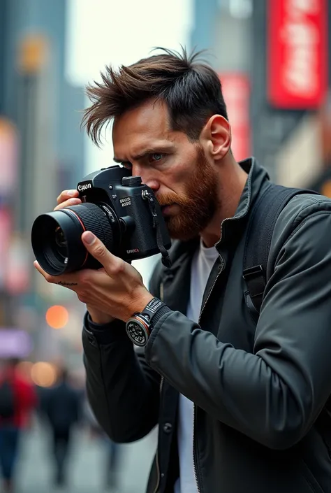 messi as a photographer