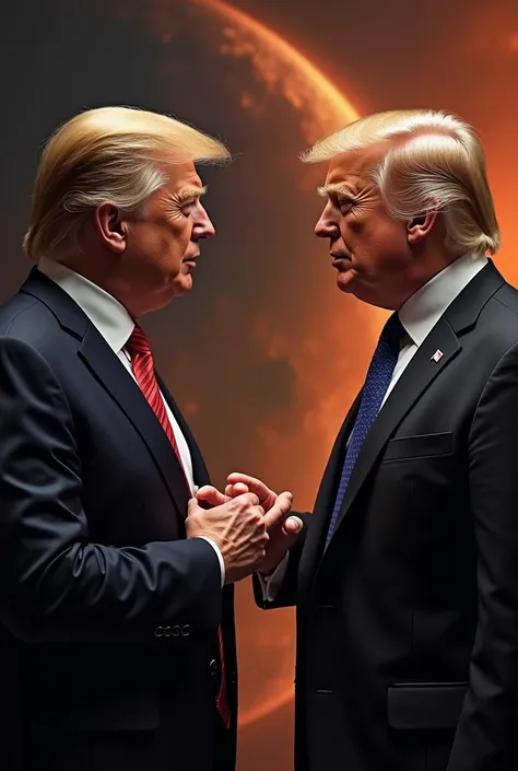  I want to make a picture of two men like Trump and Elon Musk talking to each other “StarTrumpx will be the greatest coin ever! 
Musk were going to take StarTrumpX to Mars and make it the main coin of the solar system 