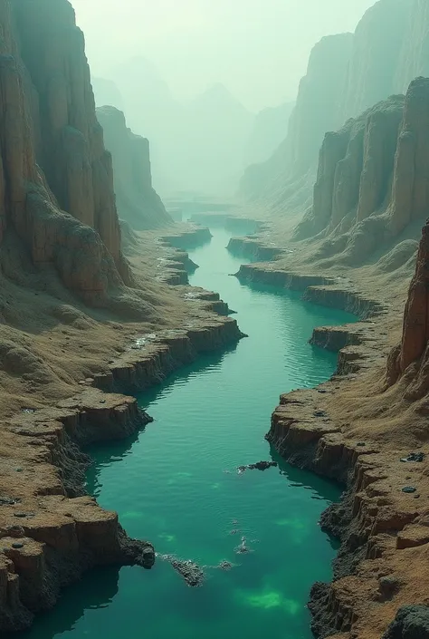 A vaseline river 