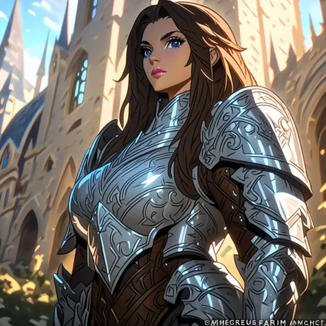 
a painting of a woman in armor holding a sword, detailed fantasy art, fantasy paladin woman, anime fantasy artwork, portrait knight female, portrait of female paladin, detailed anime artwork, picture of female paladin, anime fantasy illustration, gorgeous...