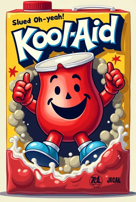 วาด kool aid-man แบบซอง