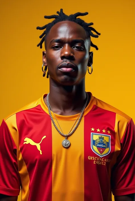 asap rocky wearing a puma galatasaray shirt