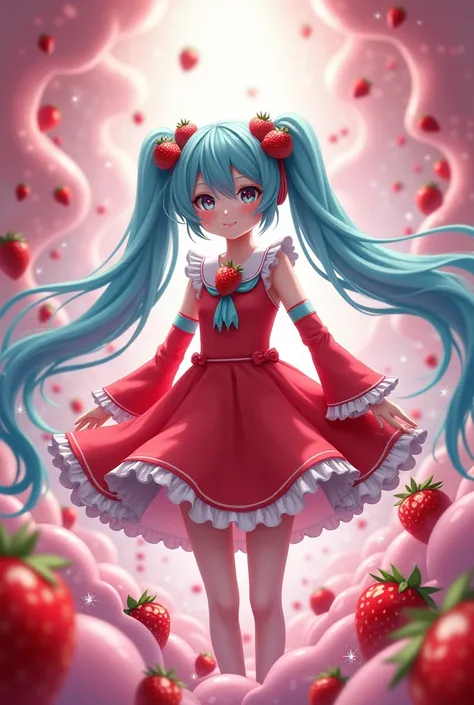  Strawberry Miku Desnura Rela34