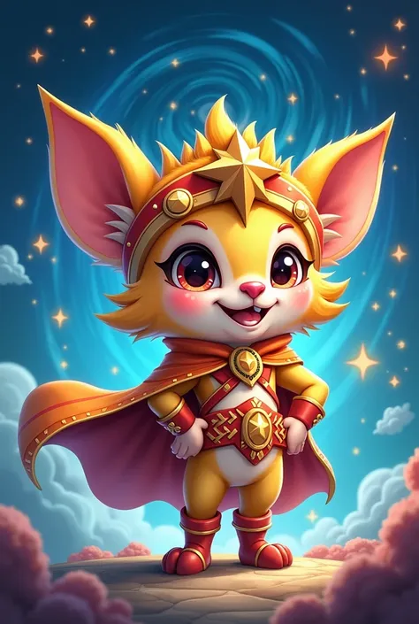 A super cute comic Yordel son of Teemo disguised as the guardian of the stars