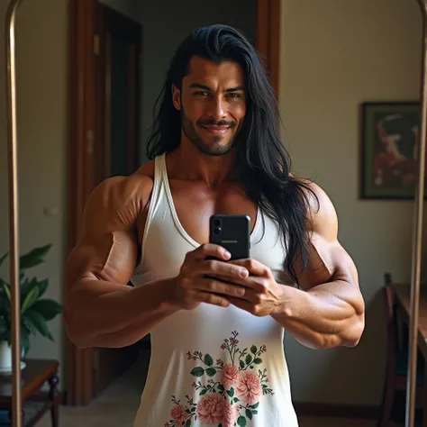  Extremely physically masculinized Beef bulking very thick muscular Argentinian female bodybuilder massively muscular ,  her musculature looks very similar to that of a man due to the use of anabolic steroids completely losing her feminine physical charact...