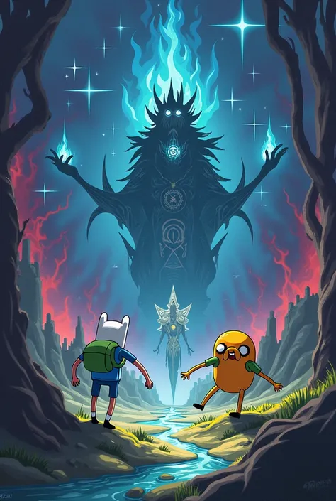 Adventure time version merged with Jujutsu Kaiser