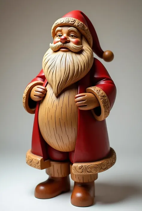 Hardwood Santa Claus