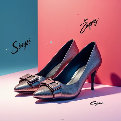 Create a profile picture for a shoe sales account called Las Zapas 