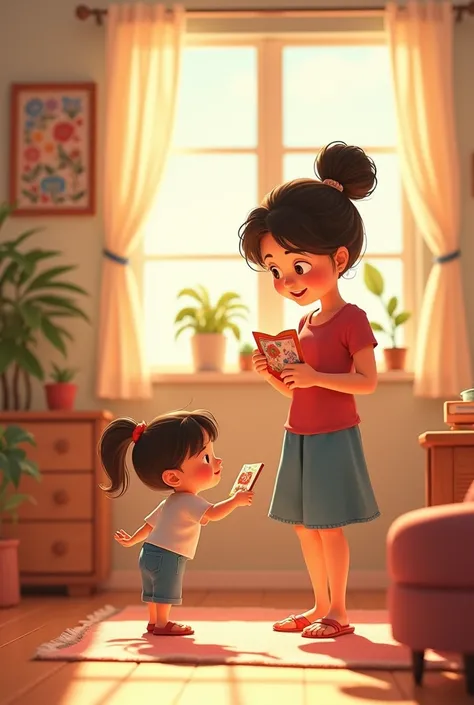 Make short animation about mothers day