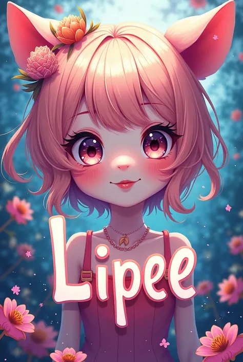 Anime-style image that I have the name in the center of "LIPEE "
