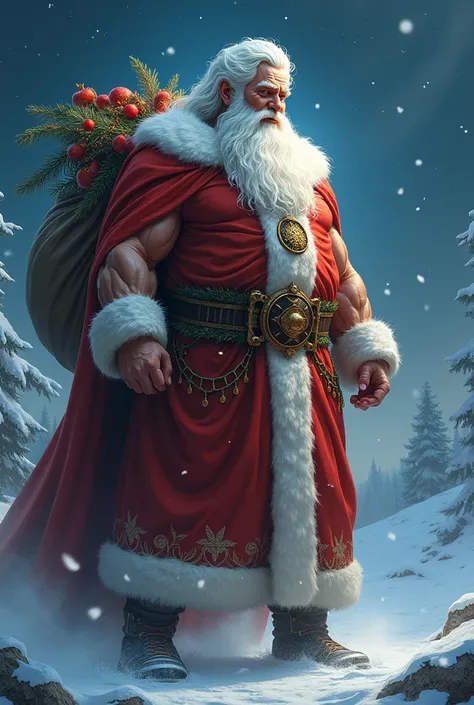 Santa Claus made of Zeus 