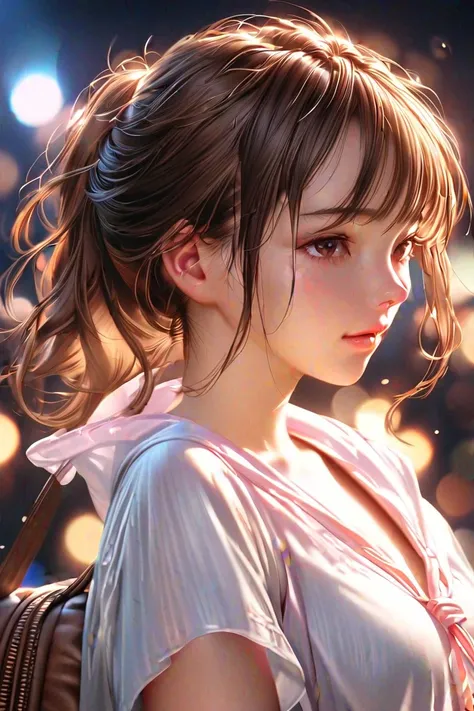 ( One Girl , 28 years old:1.3), ( realistic :1.4), (masterpiece,  top quality ,  top quality ,  Official Art),  very detailed,  most detailed, ( super detailed ), (( very delicate and beautiful )), Cinematic Light, ( realistic ally:1.3), (  very detailedスキ...