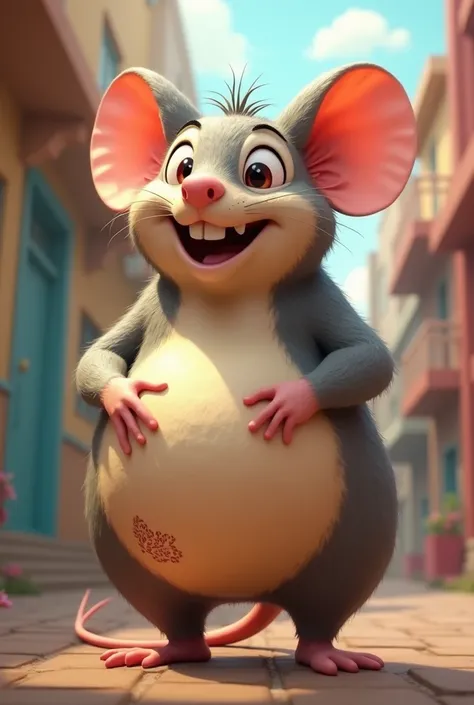 Meme Gustambo belly mouse