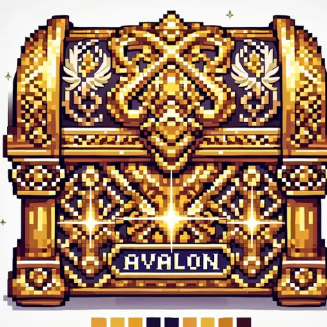 An Avalonian pixel art chest