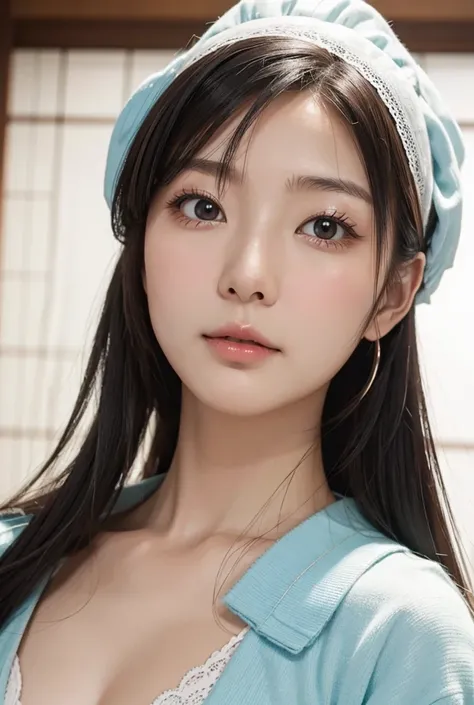 Japanese Beauty。Clean images like those used in cosmetic surgery advertisements。