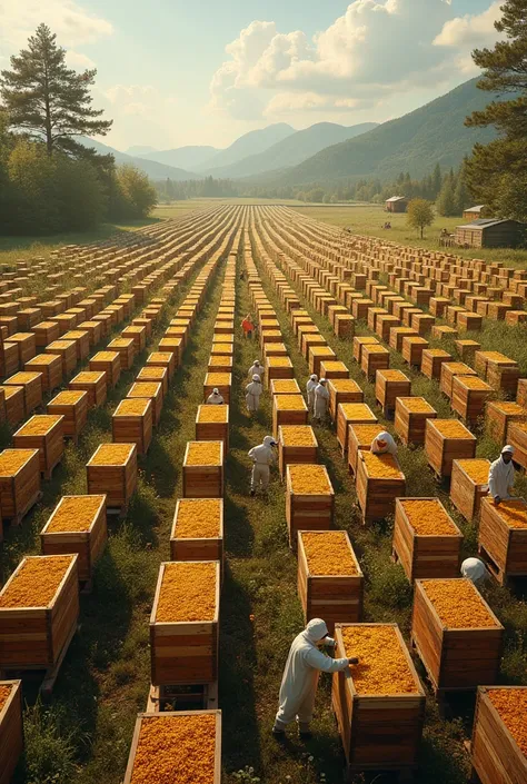 The widest apiary in the world