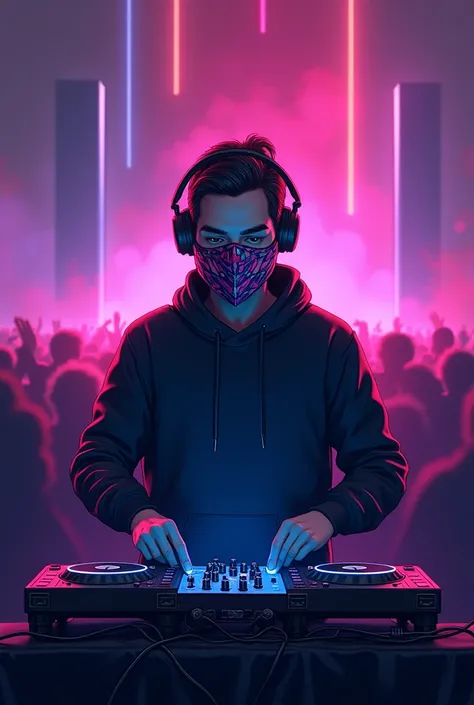 Wear a mask for the DJ