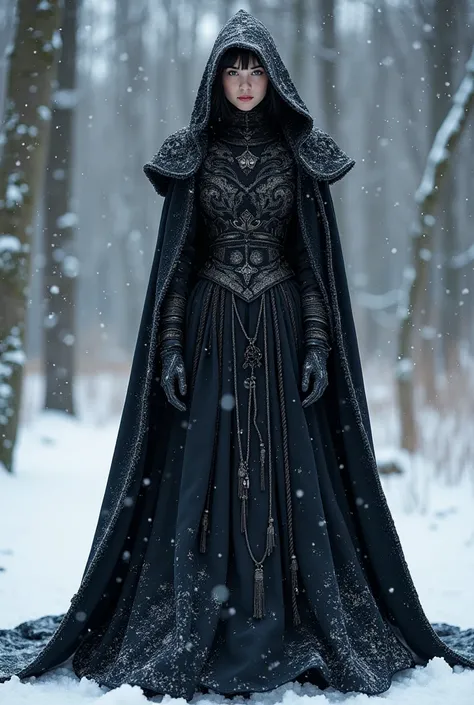 black snow maiden