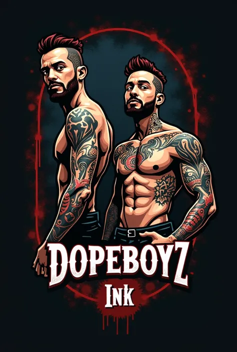 Logo for tattoo studio named Dopeboyz Ink