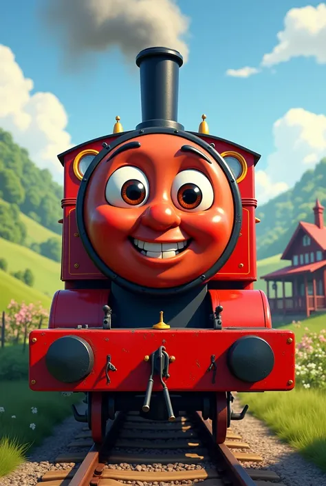 James the red engine